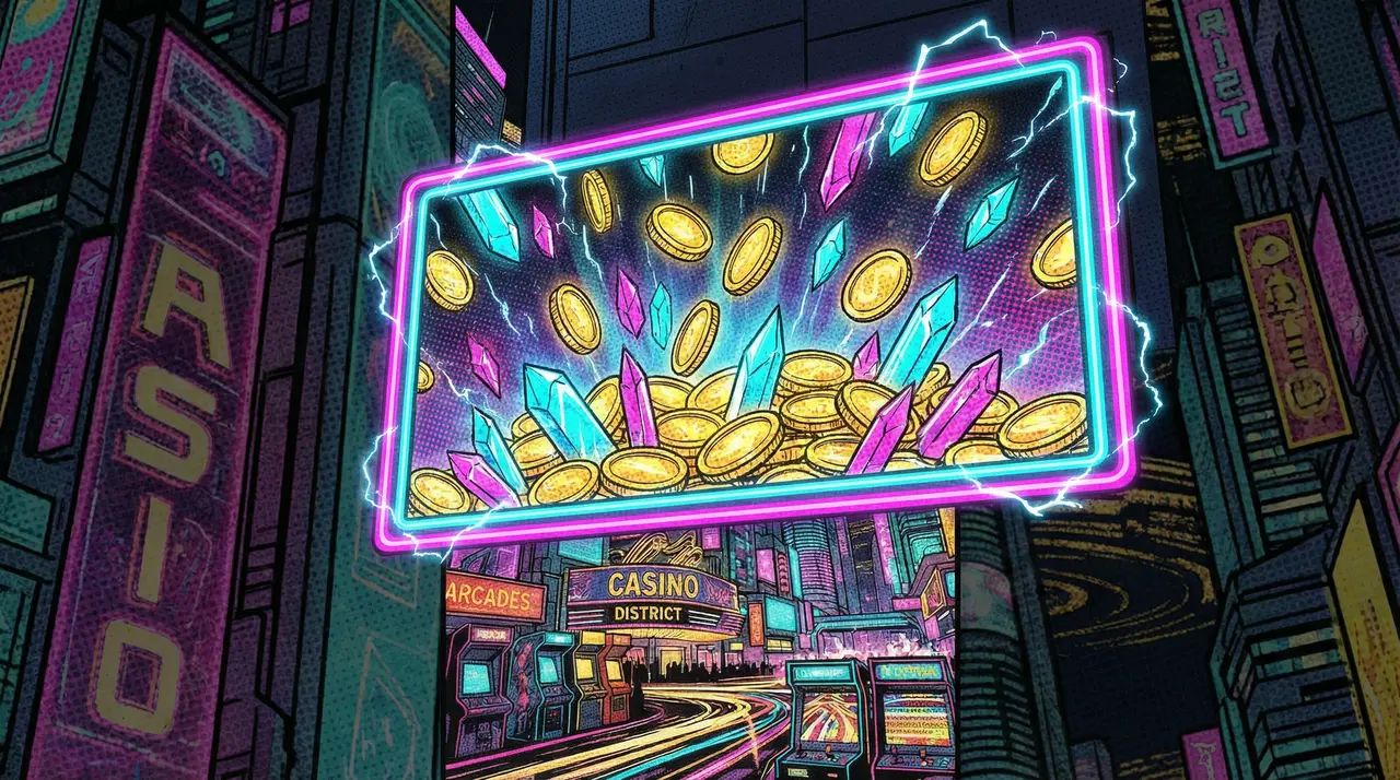 博彩论坛 - 首充狂欢夜波普广告牌